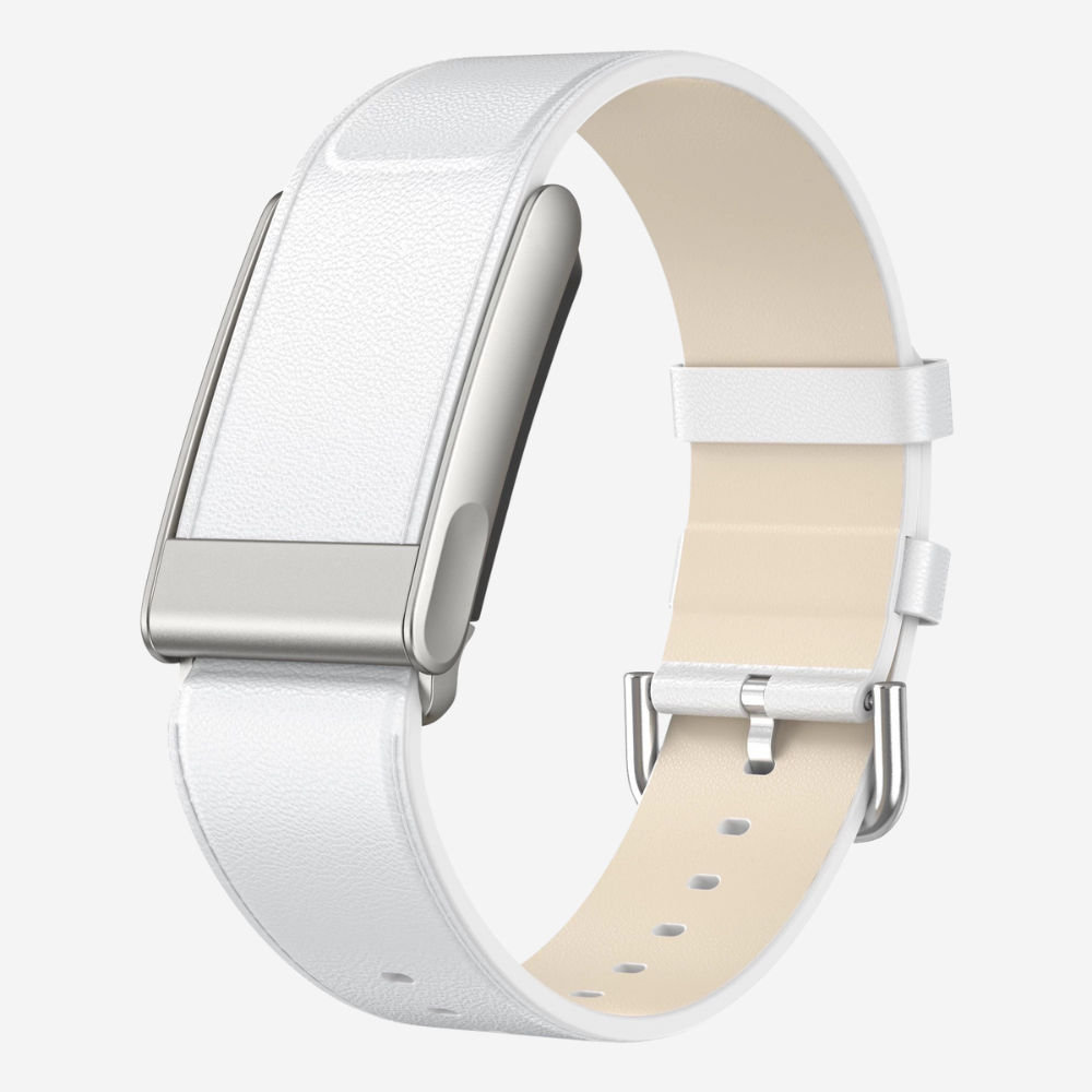 MG Leather Band - White
