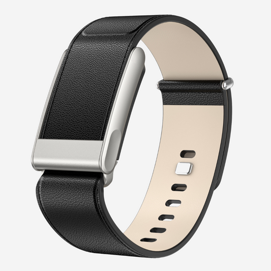 Whoop MG Leather Band - Black
