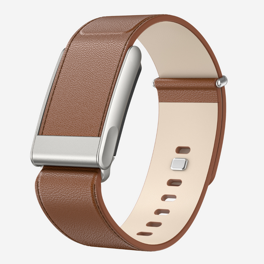 Whoop MG Leather Band - Brown